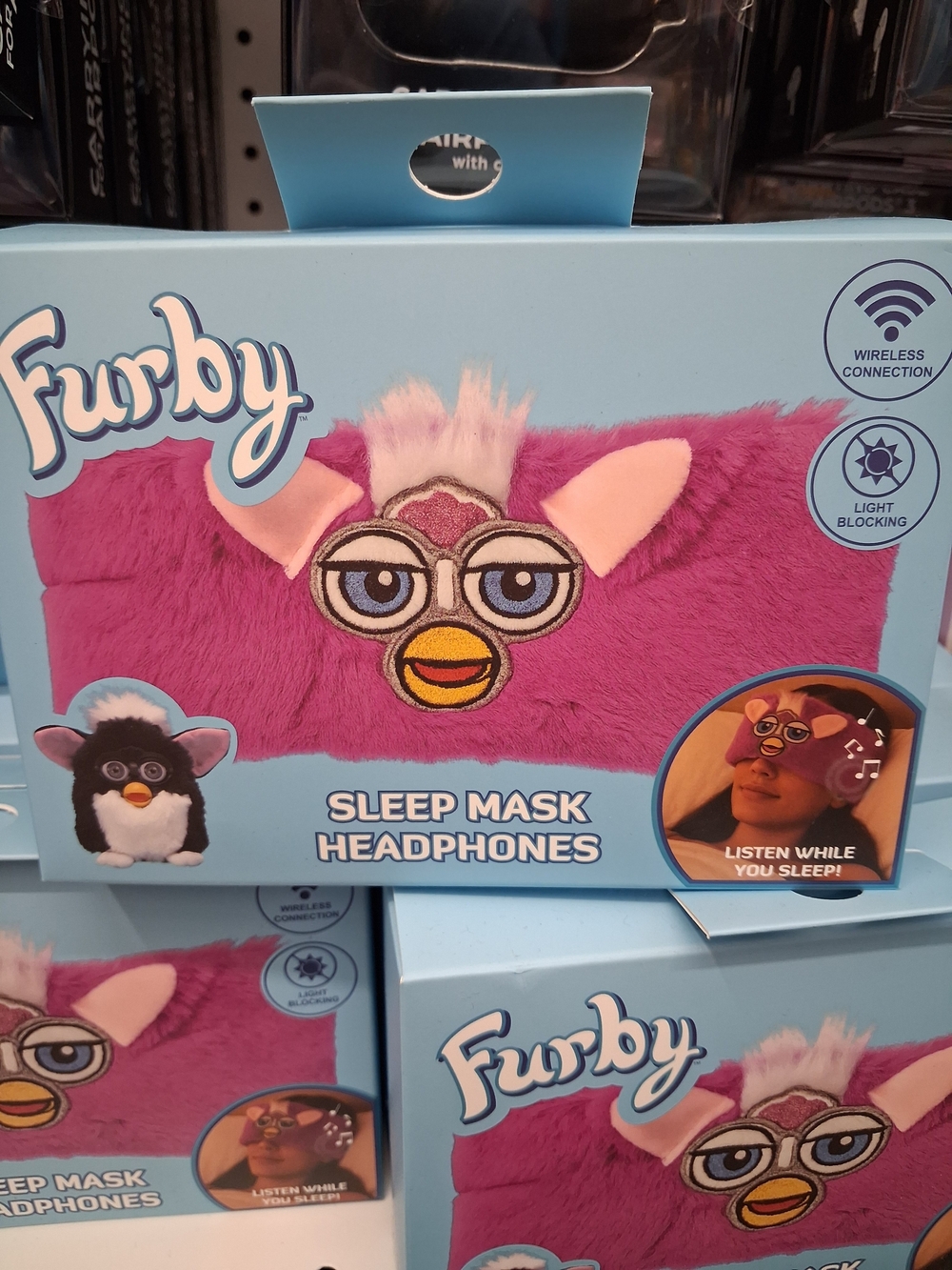 Furby Sleep Mask Headphones